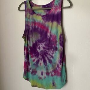 Hand Dyed Tie-Dye Tank